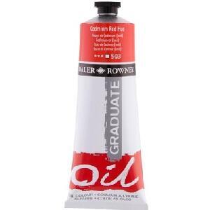 Daler & Rowney Graduate Oil 38 ml - cadmium red hue 503 - 1