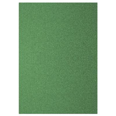 Karton A4 200g/m2 - glitr tmavě zelený