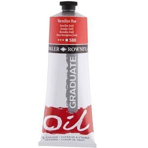 Daler & Rowney Graduate Oil 38 ml - vermilion hue 588 - 1