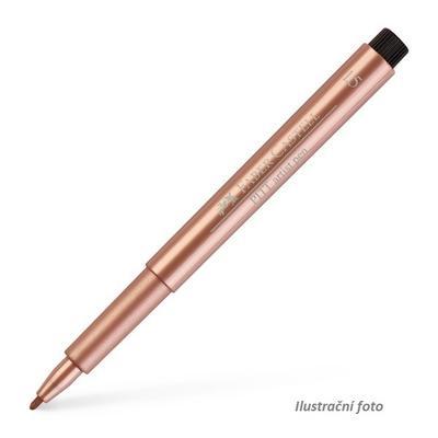 Faber-Castell PITT Artist Pen 1,5 mm - metalický měděný č. 252 - 1