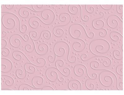 Karton s reliéfem Milano A4, 220 g/m2 - růžový