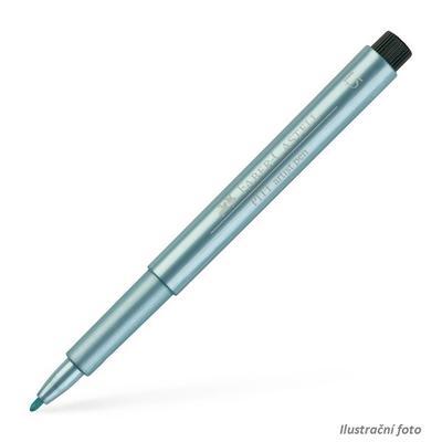 Faber-Castell PITT Artist Pen 1,5 mm - modrý metalický č. 292 - 1