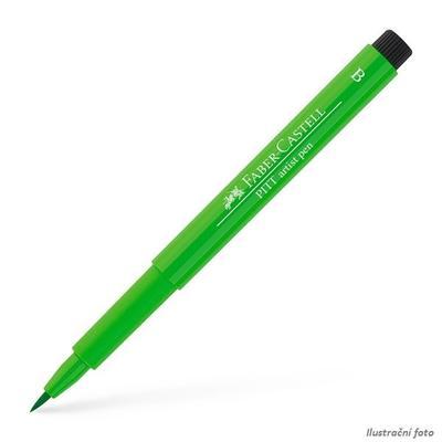 Faber-Castell PITT Artist Pen B - listový zelený č. 112 - 1