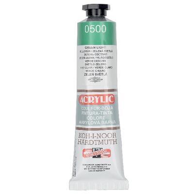 KOH-I-NOOR Akrylová barva Acrylic 40 ml č.0500 - zeleň světlá