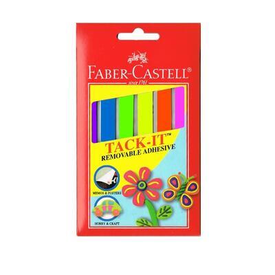 Faber-Castell lepící hmota TACK-IT 50 g, kreativní barevný - 1
