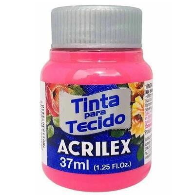 Acrilex Barva na textil 37ml - růžová 527 - 1