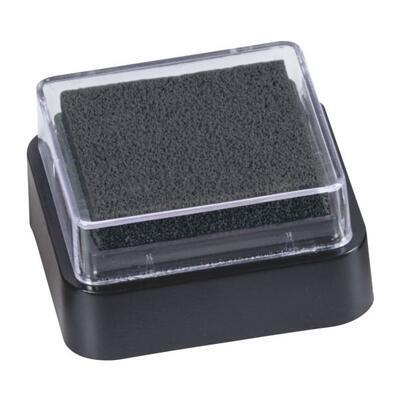 Razítkovací polštářek mini 3x3 cm - černý  