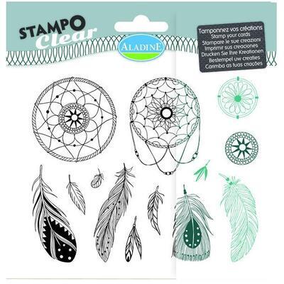 Razítka Stampo Clear, gelová - Lapač snů