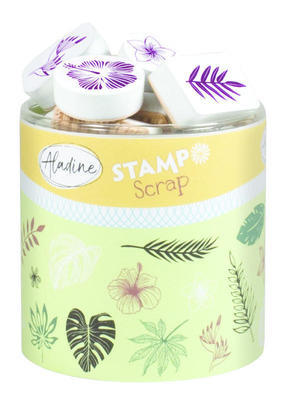Razítka Stampo Scrap - Tropické listy - 1