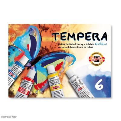 Temperové barvy - 6 x16 ml - 1