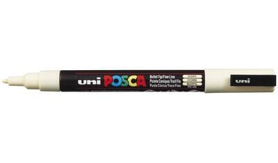 Akrylový popisovač UNI POSCA PC-3M - smetanový 46 / 0,9-1,3mm - 1