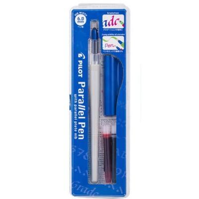 Parallel Pen Kaligrafické bombičkové pero 6 mm + 1x červená 1x modrá náplň - 1