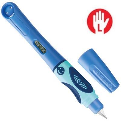 Bombičkové pero Pelikan Griffix 4 pro leváky - světle/tmavě modré - 1