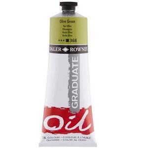 Daler & Rowney Graduate Oil 38 ml - olive green 368 - 1
