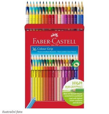 Faber-Castell, 112442 Pastelky Colour Grip - sada 36 ks - 1