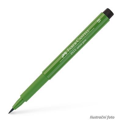 Faber-Castell PITT Artist Pen B - olivový zelený č. 167 - 1