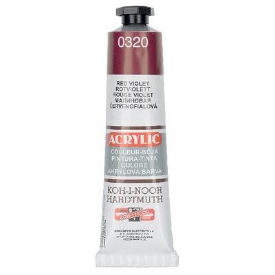 KOH-I-NOOR Akrylová barva Acrylic 40 ml č.0320 - červenofialová