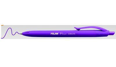 Kuličkové pero MILAN P1 touch - fialové