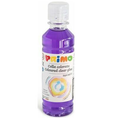 Lepidlo PRIMO barevné, 240 ml - fialové - 1