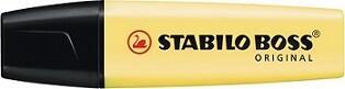 STABILO BOSS ORIGINAL Pastel zvýrazňovač - žlutý - 1