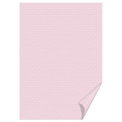 Happy paper A4, 200g/m2 - puntíkatý rúžový