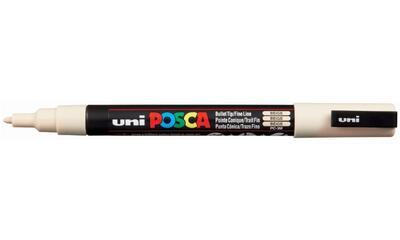 Akrylový popisovač UNI POSCA PC-3M - beige 45 / 0,9-1,3mm - 1