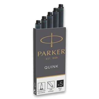 PARKER Inkoustové bombičky - černé (5ks)
