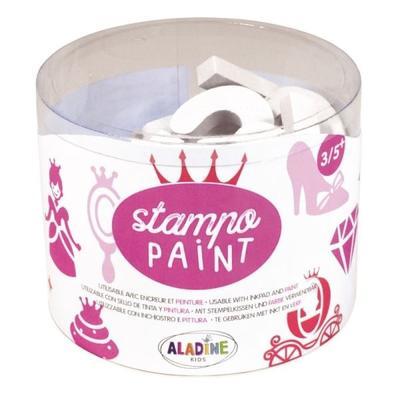 Razítka Stampo Paint, Malovací pěnová razítka - princezny - 1