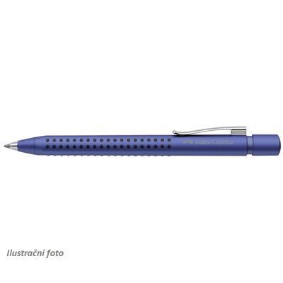 Faber-Castell Kuličkové pero GRIP 2011 XB - metalické modré i pro "L"