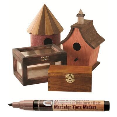 Marvy Wood Stain Marker Popisovač na dřevo - Cypress - 2