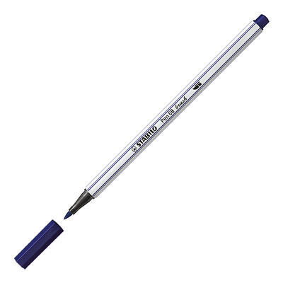 STABILO Pen 68 brush - mořská modrá - 2