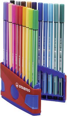 STABILO Pen 68 6820-04  ColorParade Sada fixů 1 mm, 20 ks - 2