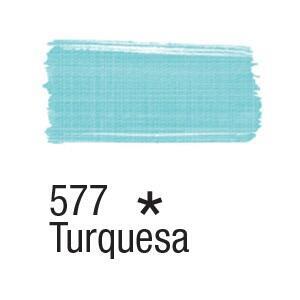 Acrilex Barva na textil 37ml - tyrkysová 577 - 2