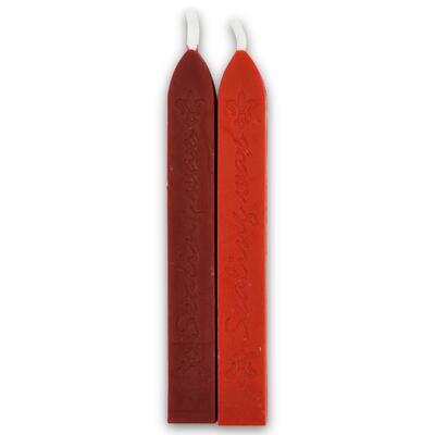 Pečetní vosk 2ks - tmavě červený, karmín - 2