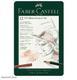 Faber-Castell Sada PITT Monochrome - 12 ks v kovové etui - 2/3