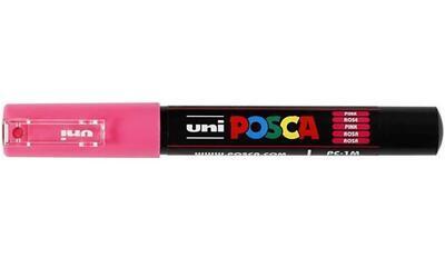 Akrylový popisovač UNI POSCA PC-1M - růžový 0,7mm - 2