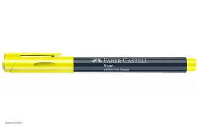 Faber-Castell Popisovač Neon - žlutá/Yellow me happy - 2
