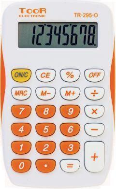 Kalkulačka KW TR-295-O, 8 míst vědecká 120-1419, oranžová - 2