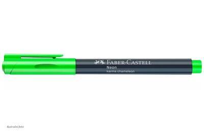 Faber-Castell Popisovač Neon - zelená/Karma chameleon - 2