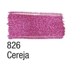 Acrilex Barva na textil 37ml - metalická cherry 826 - 2