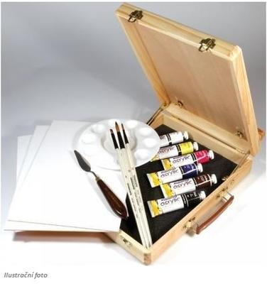 Daler & Rowney Graduate Acrylic Box Easel Set - Akrylová sada v kufříku - 2