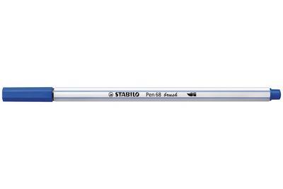 STABILO Pen 68 brush - ultramarínově modrá - 2