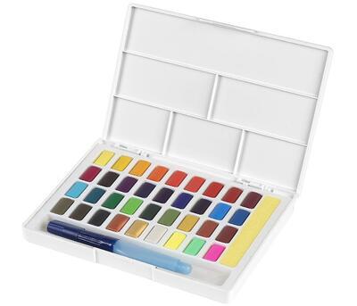 Faber-Castell Vodové barvy s paletou, 36 barev - 2