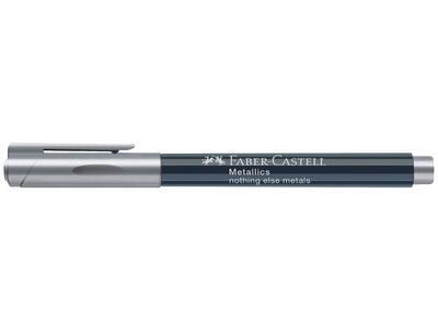 Faber-Castell Popisovač Metallic - stříbrný - 2