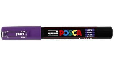 Akrylový popisovač UNI POSCA PC-1M - fialový 12 / 0,7mm - 2