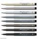 Faber-Castell PITT Artist Pen Soft Brush - Odstíny šedé 8 ks - 2/3