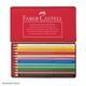 Faber-Castell Pastelky Grip 2001 - 12 ks v kovové etui - 2/2