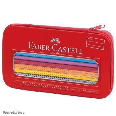 Faber-Castell Colour Grip 2001 - Pastelky v dárkové plechové krabičce - 18 ks - 2
