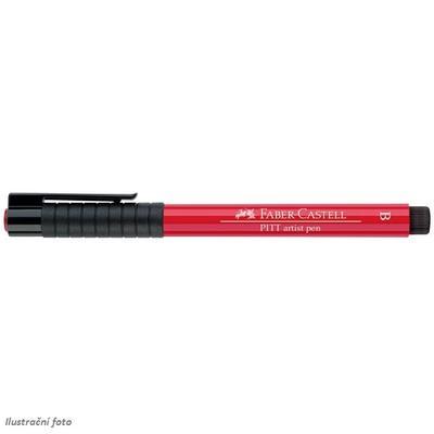 Faber-Castell PITT Artist Pen B - červená pelargonie č. 121 - 2