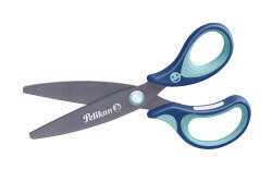 Nůžky dětské ergonomické Griffix "R" s kulatou špičkou - modré - 2